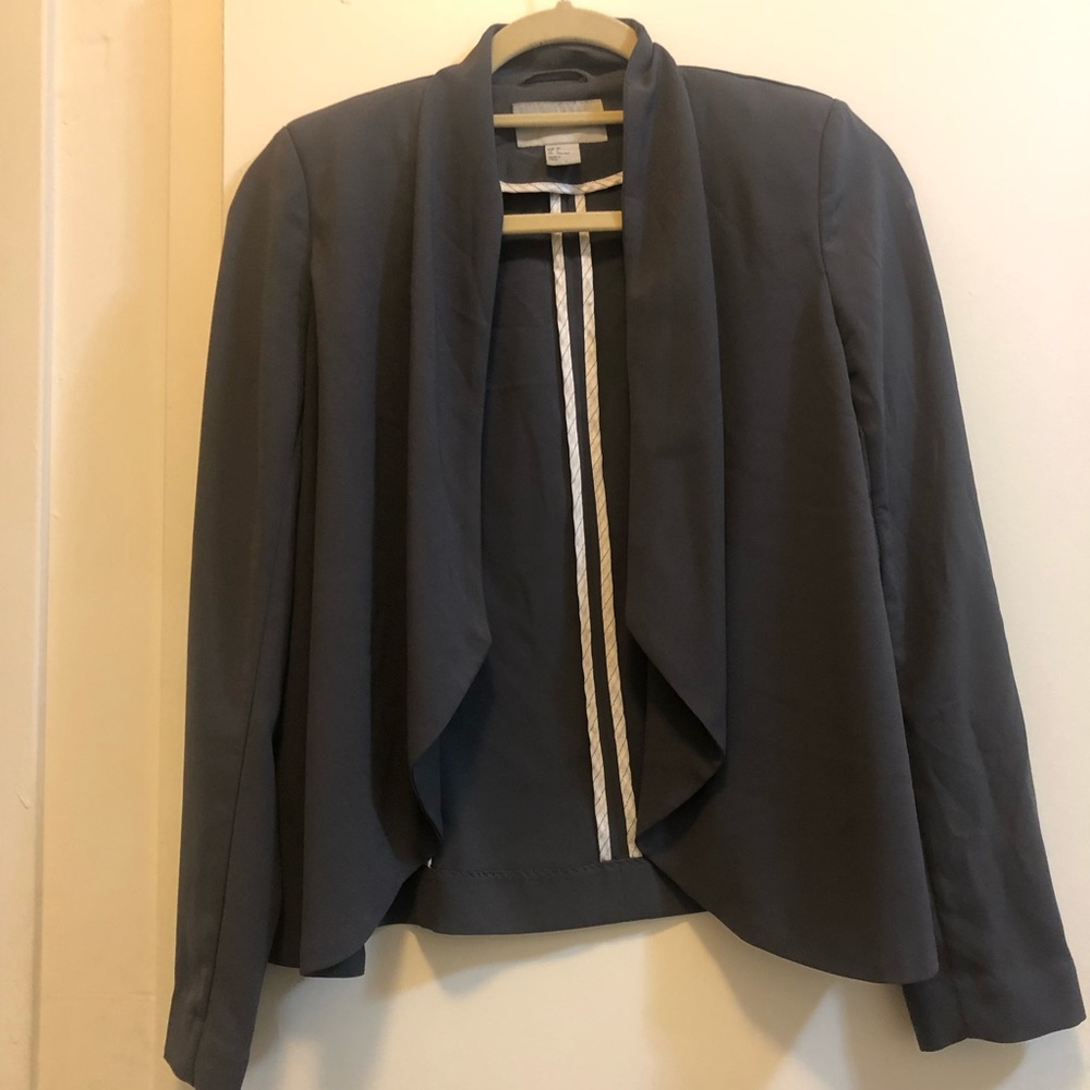 Charcoal grey h&m blazer - must go